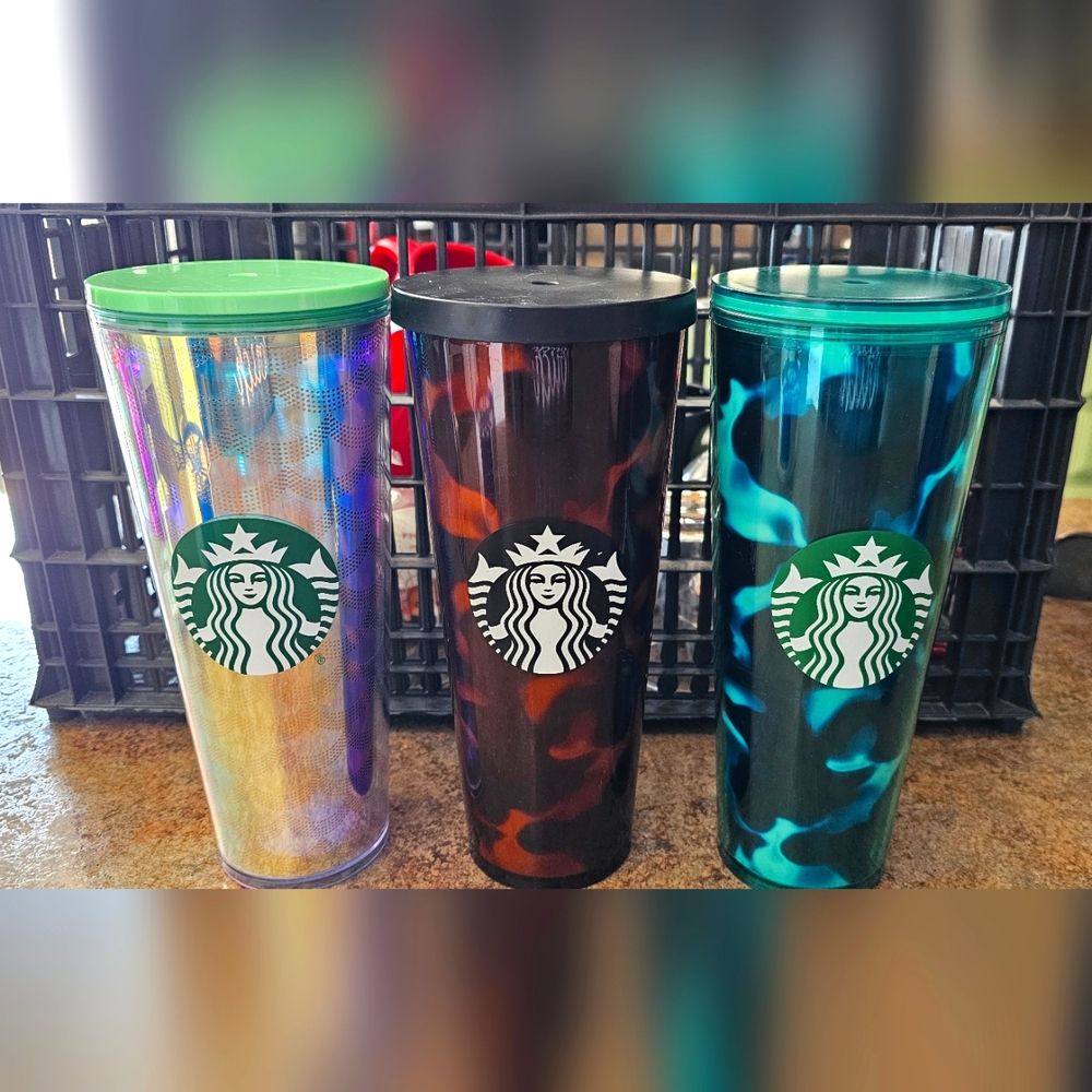 Starbucks Tumbler Set with Lids